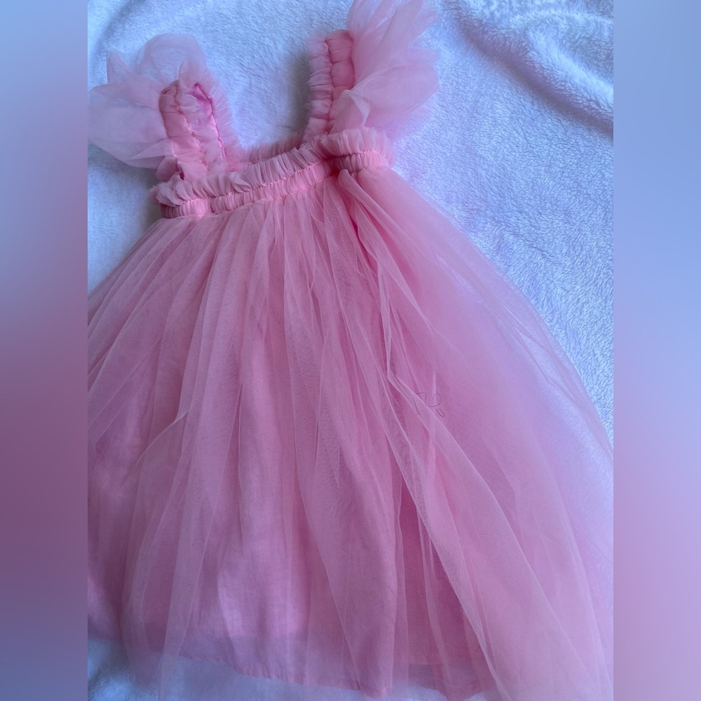 Baby girl pink dress - Picture 4 of 5